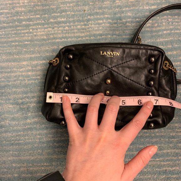 Authentic LANVIN Sugar Shoulder Bag Lambskin - Picture 6 of 10